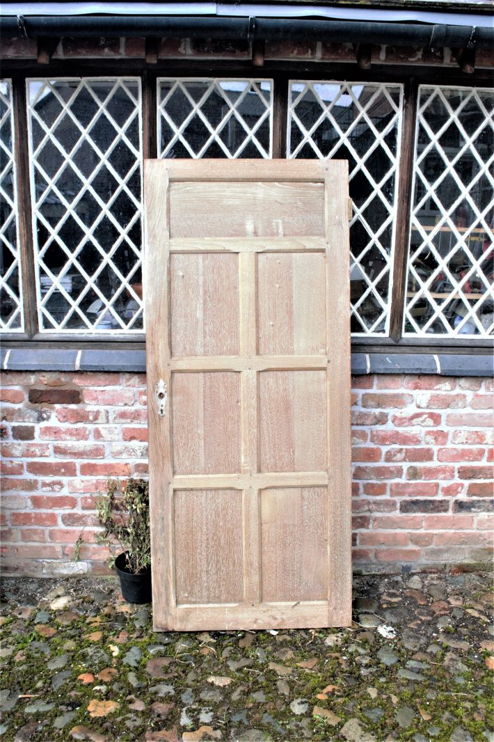 Large Oak Office Door