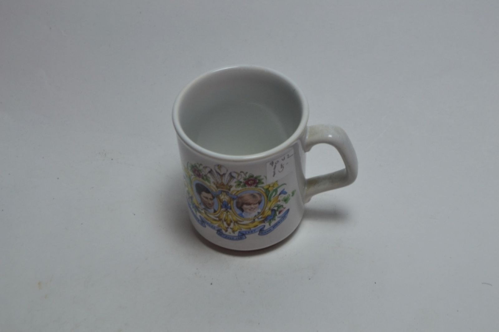 Small Commemorative Mug of Charles and Diana.